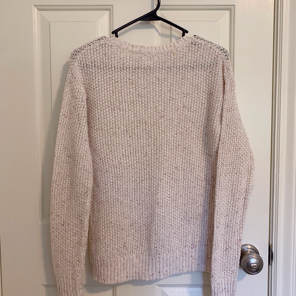 Multicolor Cream Knit Shirt - Picture 3 of 3